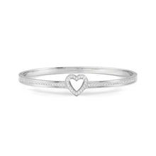 Load image into Gallery viewer, Pretty Bangles Bracelet With Heart
