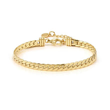 Load image into Gallery viewer, Ecclectica Bracelet - Flat Chain Yellow PVD
