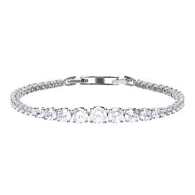 Load image into Gallery viewer, Graduated Zirconia Tennis Bracelet
