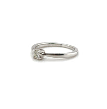 Load image into Gallery viewer, 9ct White Gold Solitaire Brilliant Cut Diamond Ring
