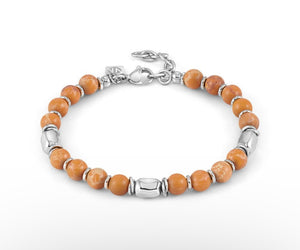 INSTINCTSTYLE Bracelet With Orange Jasper