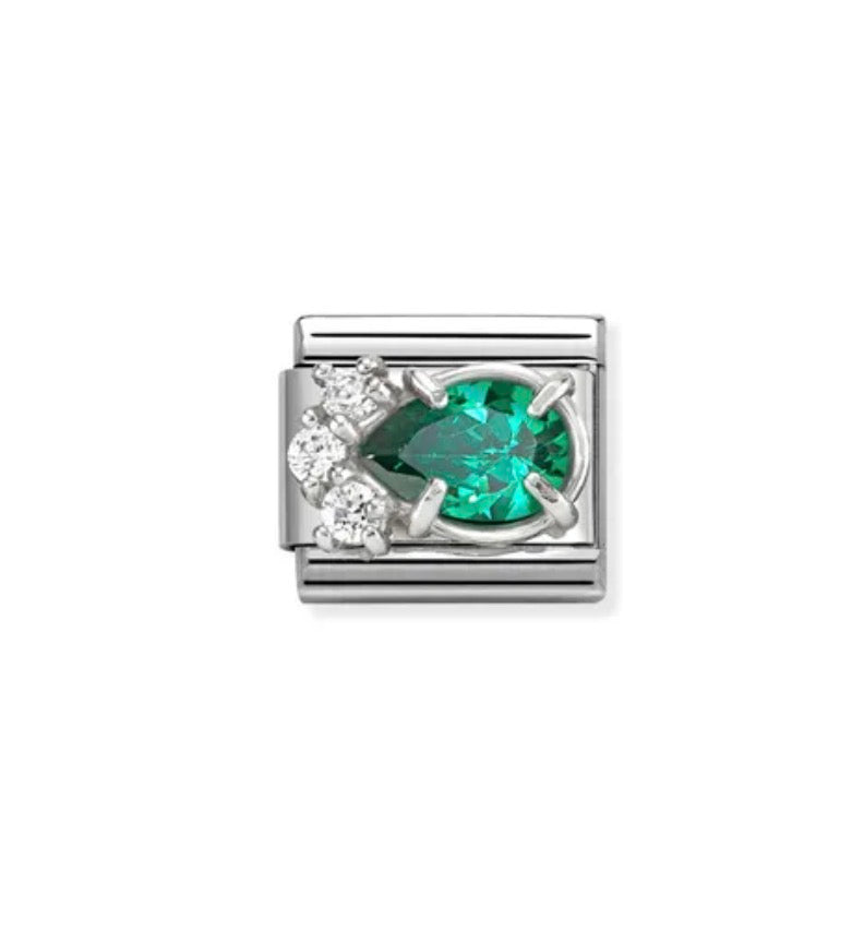 Composable Classic Link Green-White Drop