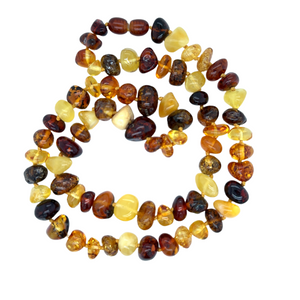 Various Shades Of Amber Necklace 3