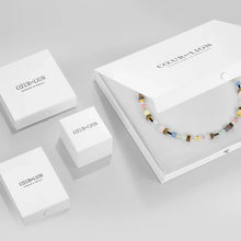 Load image into Gallery viewer, GeoCUBE® Iconic Bracelet Gold Turquoise
