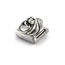 Load image into Gallery viewer, Composable Classic Link Mum And Child In Oxidised Silver
