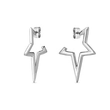 Load image into Gallery viewer, Ecclectica Earrings - Star Steel

