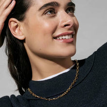 Load image into Gallery viewer, Ecclectica Necklace - T-bar Clasp Yellow PVD
