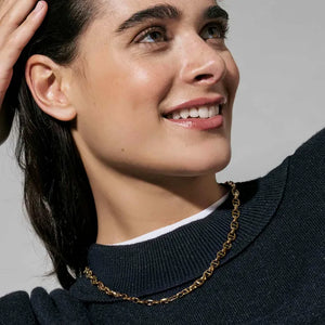 Ecclectica Necklace - T-bar Clasp Yellow PVD