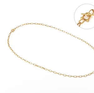 Ecclectica Chain Necklace - Yellow PVD