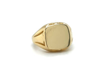 Load image into Gallery viewer, 18ct Yellow Gold Square Cushion Flodden Signet Ring
