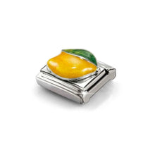 Load image into Gallery viewer, Composable Classic Link Lemon In Silver And Enamel

