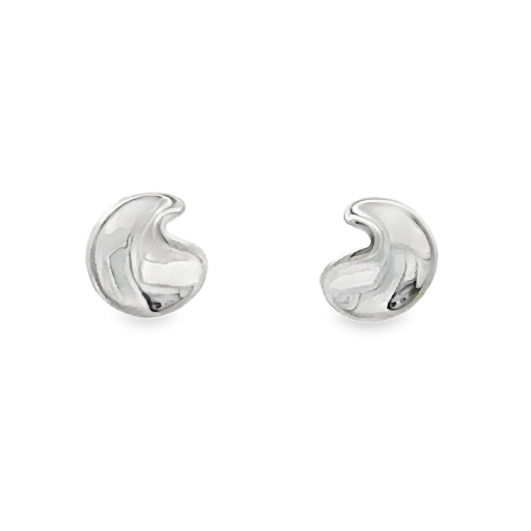 Silver Shell Earrings