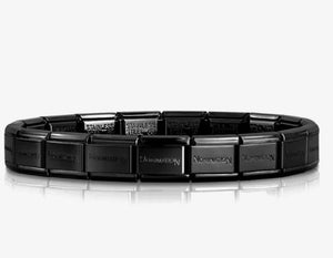 Composable Classic Shiny Black Starter Base Bracelet