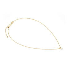 Load image into Gallery viewer, Pearls Loop Necklace - Round 18k Gold Plated

