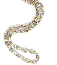 Load image into Gallery viewer, Sterling Silver And Yellow Gold Plated Wishbone Necklet
