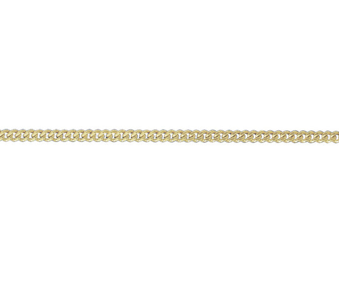 9ct Yellow Gold Filed Curb Chain