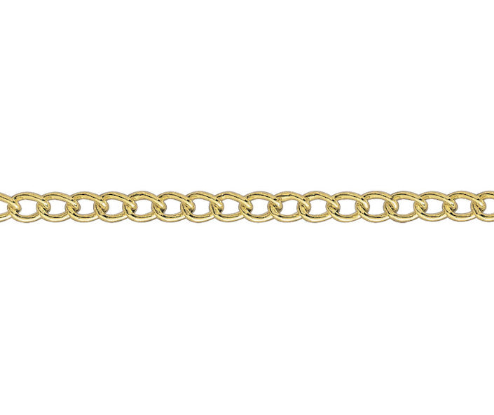 9ct Yellow Gold Curb Bracelet