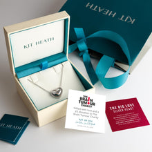 Load image into Gallery viewer, Big Love Silver Heart Necklace
