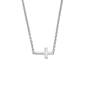 Luella - Sideways Cross Necklace