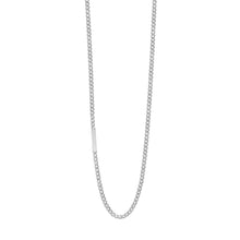 Load image into Gallery viewer, Stainless Steel Chain Necklace with Offset Bar
