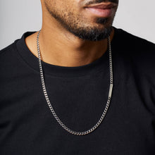 Load image into Gallery viewer, Stainless Steel Chain Necklace with Offset Bar
