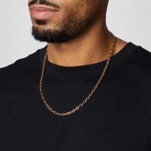 Load image into Gallery viewer, Stainless Steel Cable Link Necklace - IP Gold Plated
