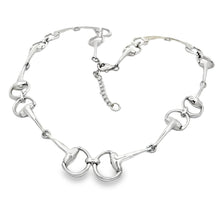 Load image into Gallery viewer, Silver Snaffle Necklet
