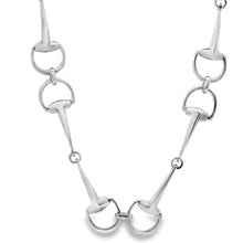 Load image into Gallery viewer, Silver Snaffle Necklet
