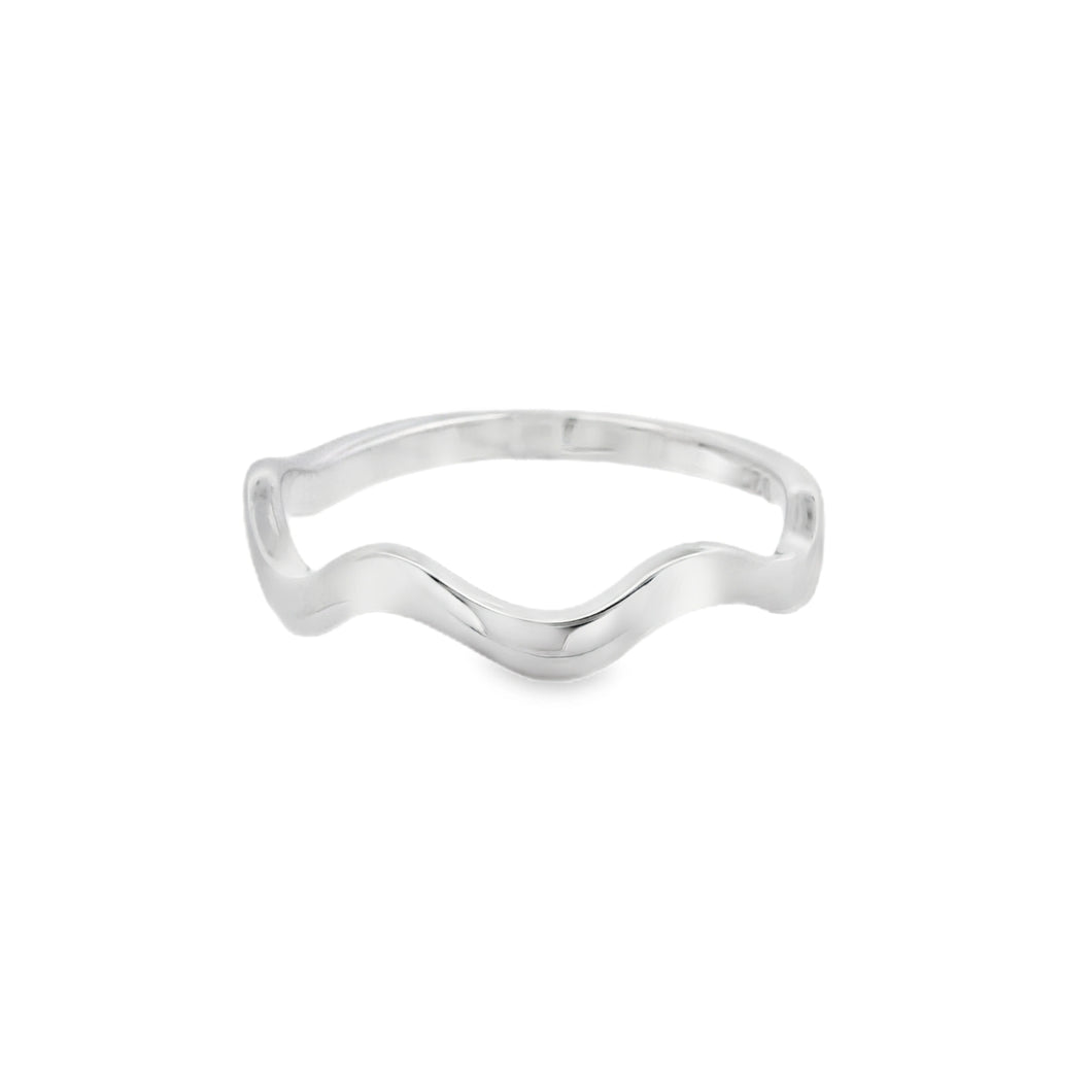 Silver Wave Ring