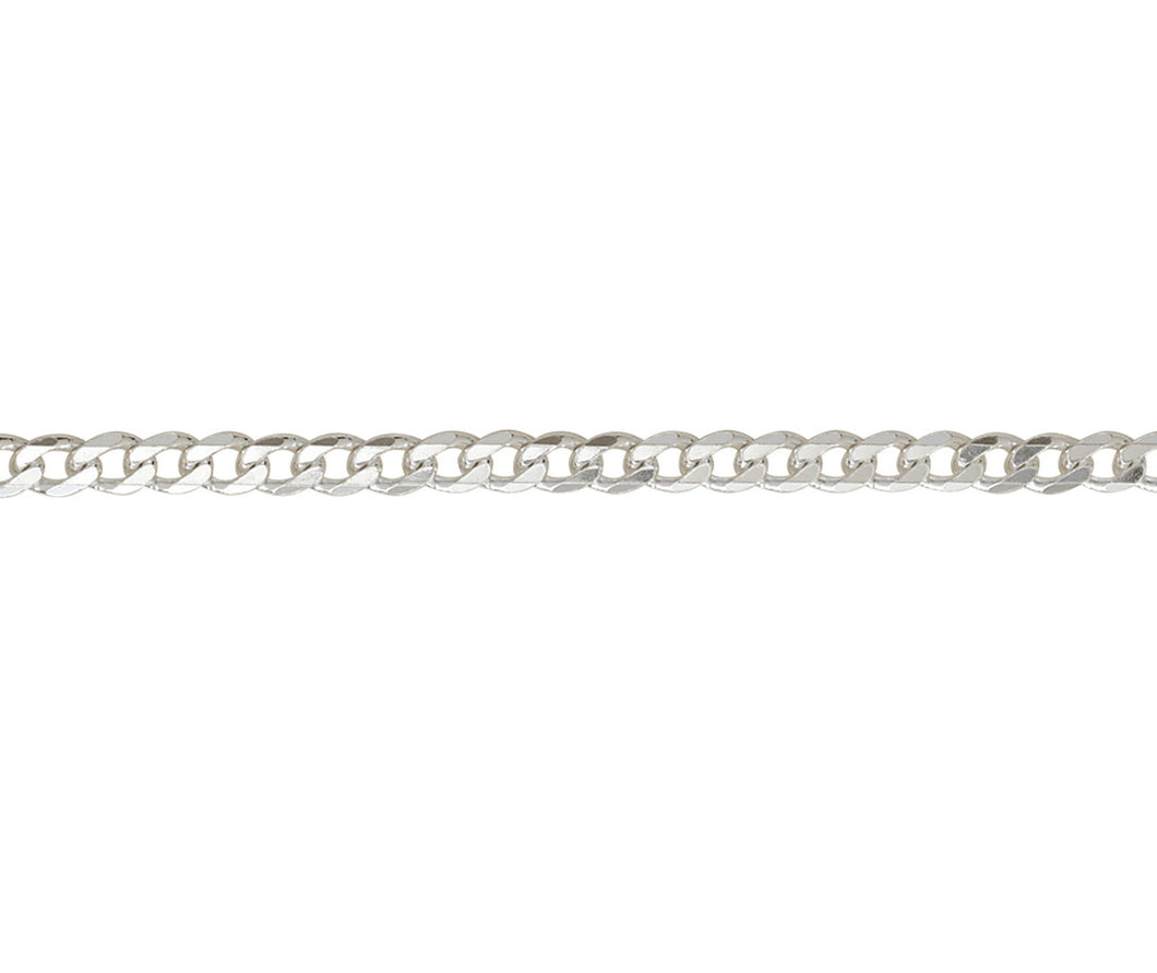 Sterling Silver Metric Curb Bracelet 5.25mm