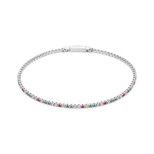 Load image into Gallery viewer, Bracelet Ellera - Multi Coloured Zirconia
