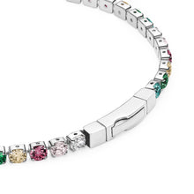 Load image into Gallery viewer, Bracelet Ellera - Multi Coloured Zirconia

