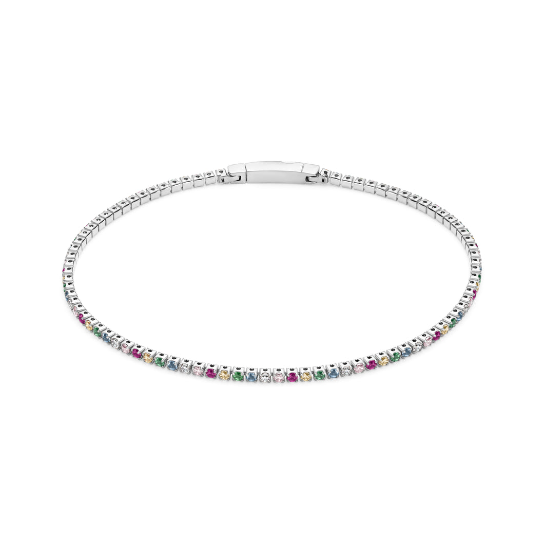 Bracelet Ellera - Multi Coloured Zirconia