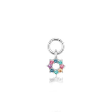 Load image into Gallery viewer, Hoop Charm Sole - With Multicoloured Zirconia
