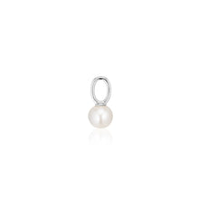 Load image into Gallery viewer, Hoop Charm Perla Uno - With Freshwater Pearl
