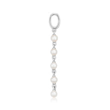 Load image into Gallery viewer, Hoop Charm Perla Cinque - With Freshwater Pearl
