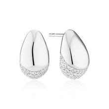 Load image into Gallery viewer, Earrings Goccia - With Clear Zirconia
