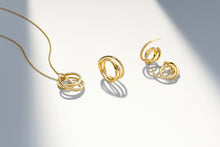 Load image into Gallery viewer, Earrings Spirale Piccolo - 18K Plate
