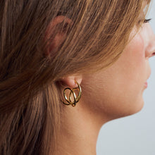 Load image into Gallery viewer, Earrings Spirale Pianura Piccolo -18K Plated
