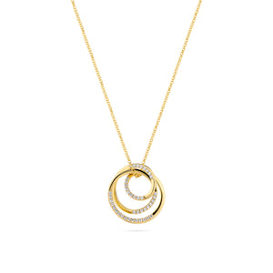 Necklace Spirale - 18K Plated