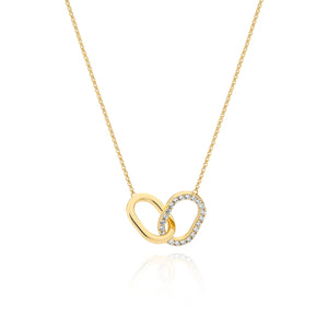 Necklace Capizzi Due Piccolo -18K Gold Plated