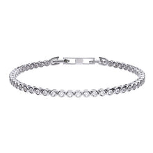 Load image into Gallery viewer, Rubover Set Zirconia Tennis Bracelet
