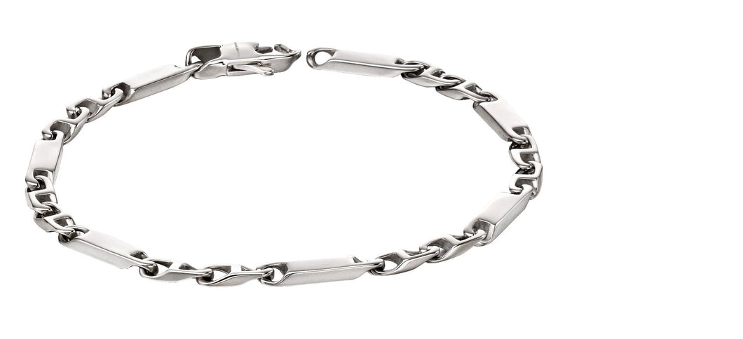 Bar Chain Stainless Steel Bracelet