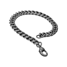 Load image into Gallery viewer, Antique Plated Finish Stainless Steel Bracelet

