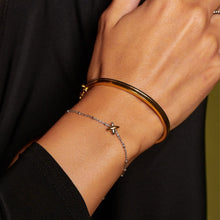 Load image into Gallery viewer, Parallel Two Tone Bangle
