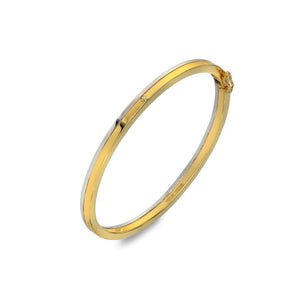 Parallel Two Tone Bangle