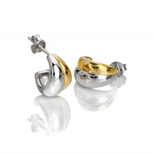 Load image into Gallery viewer, Droplet Two Tone Earrings
