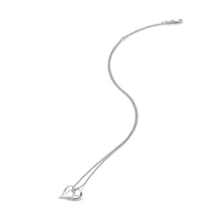 Load image into Gallery viewer, Delicate Pointed Twist Heart Pendant
