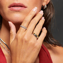Load image into Gallery viewer, Droplet Two Tone Ring
