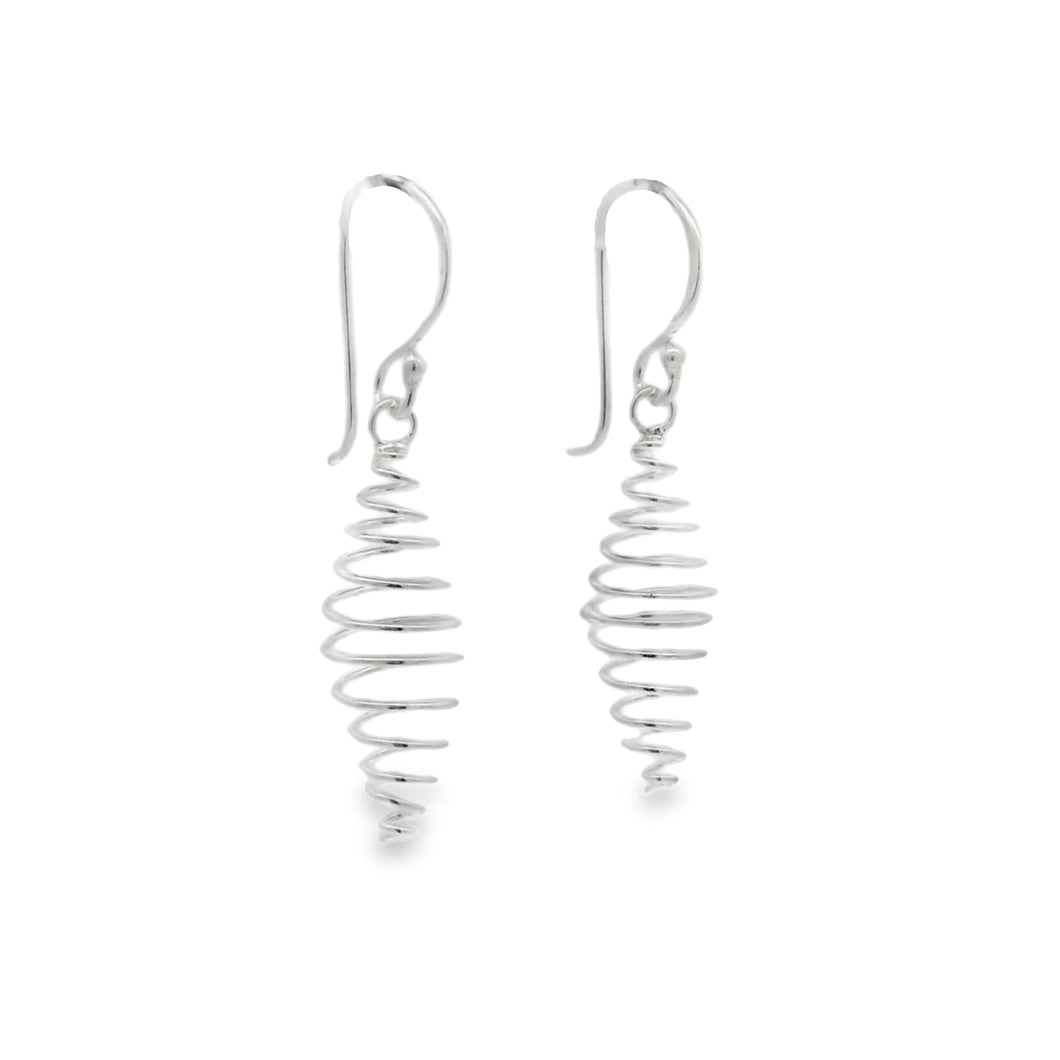 Silver Spring Drop Earrings